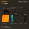 Налобно-ручной универсальнй фонарь Videx 1200Lm 5000K до 150 м дальность света, алюминиевый корпус, с поворотным механизмом  (VLF-A105RH)