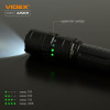 Фонарь Videx 1700Lm 6500K до 210 м дальность света, алюминиевый корпус, с аккумулятором   (VLF-A156R)