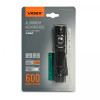 Фонарик VIDEX VLF-A352 600Lm 5000K IP66 USB-C алюминиевый корпус, с аккумулятором и функцией PowerBank