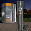 Фонарь Videx 4000Lm 6500K до 200 м дальность света, алюминиевый корпус, с аккумулятором   (VLF-A406)