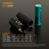 Фонарь Videx 4000Lm 6500K до 200 м дальность света, алюминиевый корпус, с аккумулятором   (VLF-A406)