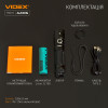 Фонарь Videx 4000Lm 6500K до 200 м дальность света, алюминиевый корпус, с аккумулятором   (VLF-A406)