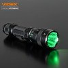 Фонарик светодиодный VIDEX VLF-AT255RG 2000Lm 5000K, до 550 м, 3 цвета свечения, подствольный