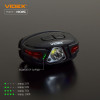 Налобный фонарь Videx 330Lm 5000K до 85 м дальность света, с датчиком движения (VLF-H015)