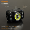 Налобный фонарь Videx 410Lm 5000K до 86 м дальность света, с датчиком движения и ближним рассеянным светом (VLF-H035C)