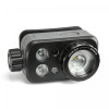 Налобный туристический фонарь VIDEX VLF-H046Z 500 Лм, IP65, ZOOM (фокусировка), 3 цвета (красный/зеленый), датчик движения, Li-pol USB-C