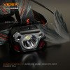 Налобный фонарь Videx 1400Lm 6500K до 155 м дальность света, с датчиком движения и функцией Power Bank (VLF-H056)