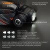 Защищенный налобный фонарь Videx VLF-H065A с магнитом и дальностью света до 100 м