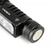 Фонарь налобный профессиональный VIDEX VLF-H066A 2000 Лм, IP67, двойной свет (SPOT/FLOOD), Li-ion 18650, USB-C