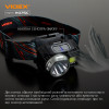 Налобный фонарь Videx VLF-H075C с красным светом и датчиком движения 