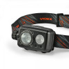 Налобный фонарик VIDEX VLF-H189 600Lm 5000K до 185м, 8 режимов работы, с красным светом