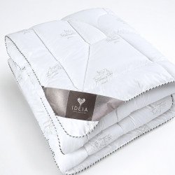 Одеяло летнее IDEIA Super Soft Classic 175×210 см, искусственный пух, плотность 200 г/м² (8-11787)