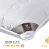 Подушка Air Dream Exclusive IDEIA 50х70 см два чехла с молнией белая (8-11586*001)