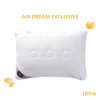 Подушка Air Dream Exclusive IDEIA 50х70 см два чехла с молнией белая (8-11586*001)