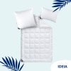 Подушка Super Soft Premium IDEIA 70х70 см два чехла с молнией аналог лебяжьего пуха (8-11638)