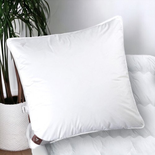 Подушка Super Soft Premium IDEIA 70х70 см два чехла с молнией аналог лебяжьего пуха (8-11638)