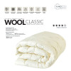 Зимнее шерстяное одеяло IDEIA WOOL CLASSIC 140х210 см (8-11815)