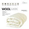 Зимнее шерстяное одеяло IDEIA WOOL CLASSIC 155х210 см (8-11816)
