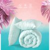 Набор TROPICAL IDEIA одеяло 200х220 см и 2 подушки 50х70 см мята (8-32436*002)