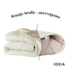 Зимнее одеяло WOOLLY IDEIA 175х210 см 30% овечья шерсть, двухстороннее (8-34175)