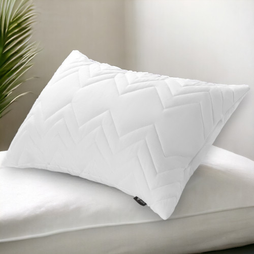 Подушка NORDIC COMFORT+ IDEIA 40х60 см с молнией белая (8-34693*001)