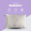 Подушка NORDIC COMFORT+ IDEIA 50х70 см с молнией серая (8-34694*002)