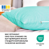 Подушка Дакимакура с наволочкой 40х140 см IDEIA NORDIC COMFORT+ антиаллергенная белая горошек мята (8-35551*001)