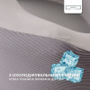 Подушка для путешествий TRAVEL IDEIA Memory Foam 27×26×17 см, охлаждающий эффект, поддержка шеи (8-35859)
