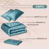 Комплект постельного белья IDEIA Premium Satin евро 200×220 см, мята