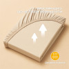 Комплект IDEIA Premium Satin евро 200×220 см с простыней на резинке, бежевый