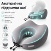 Дорожная подушка IDEIA TRAVEL Premium Memory Foam с кейсом