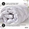 Летнее одеяло IDEIA AFRODITA 175х210 см искусственный пух принт (8-34925*001)