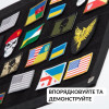 Патч-Борд для шевронов и нашивок 40×60 см + шеврон в подарок - Тактическая панель для коллекционеров и военных (800029852)
