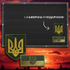 Патч-борд тактический для шевронов, нашивок и наград 69×110 см, складной, с люверсами, черный (8-35496)