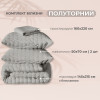 Комплект постельного белья полуторный Cloud Dream IDEIA микросатин жатка серый беж (8-36028*002)