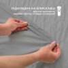 Комплект постельного белья полуторный Cloud Dream IDEIA микросатин жатка серый беж (8-36028*002)