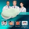 Подушка ортопедическая CloudTherapy IDEIA 65×40×10 см, анатомическая с эффектом памяти, наволочкой и сумкой для хранения, мята (8-35858*001)