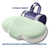Подушка ортопедическая CloudTherapy IDEIA 65×40×10 см, анатомическая с эффектом памяти, наволочкой и сумкой для хранения, мята (8-35858*001)