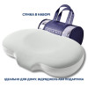 Подушка ортопедическая CloudTherapy IDEIA 65×40×10 см, анатомическая с эффектом памяти, наволочкой и сумкой для хранения, серая (8-35858*002)