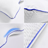 Подушка ортопедическая MEMORY FOAM IDEIA контурная 58х42х13 см с эффектом памяти и наволочкой в комплекте (8-35534)