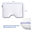 Подушка ортопедическая MEMORY FOAM IDEIA контурная 58х42х13 см с эффектом памяти и наволочкой в комплекте (8-35534)