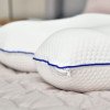 Подушка ортопедическая MEMORY FOAM IDEIA контурная 58х42х13 см с эффектом памяти и наволочкой в комплекте (8-35534)