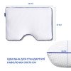 Подушка ортопедическая MEMORY FOAM IDEIA контурная 58х42х13 см с эффектом памяти и наволочкой в комплекте (8-35534)