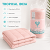 Одеяло летнее IDEIA TROPICAL 200х220 см гипоаллергенное с искусственным пухом пудра (8-36698*002)