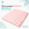Одеяло летнее IDEIA TROPICAL 200х220 см гипоаллергенное с искусственным пухом пудра (8-36698*002)