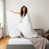 Одеяло летнее IDEIA Nordic Comfort 140Х210 см микрофибра, антиаллергенное белое (8-34652*001)