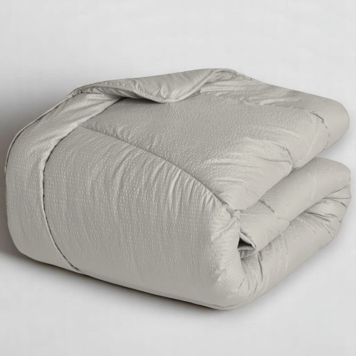 Одеяло летнее IDEIA Nordic Comfort 140Х210 см микрофибра, антиаллергенное серое (8-34652*002)