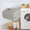 Одеяло летнее IDEIA Nordic Comfort 200Х220 см микрофибра, антиаллергенное серое (8-34655*002)