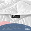 Одеяло летнее IDEIA Nordic Comfort 175Х210 см микрофибра, антиаллергенное белое (8-34654*001)