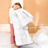 Детское одеяло Super Soft Classic PAPAELLA 100x135 см мягкое антиаллергическое, искусственный пух, белое (8-11863)